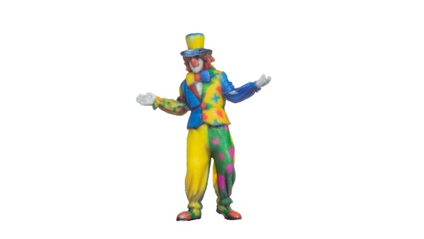 H0 Clown  3D Master Einzelfigur