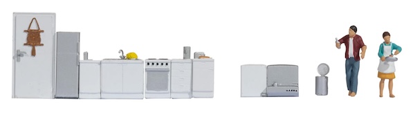 H0 Figuren Themenwelt Küche