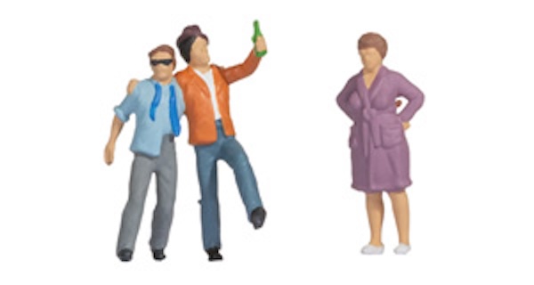 H0 FunnyScenes Saufbrüder