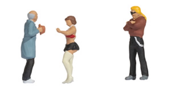 H0 FunnyScenes Strassenstrich