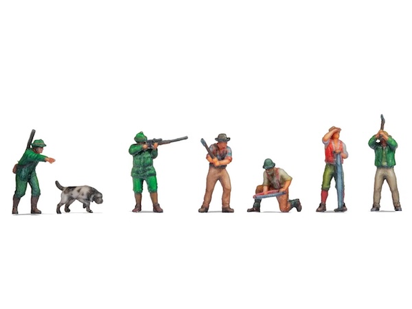 Z Jäger und Holzfäller  3D Druck