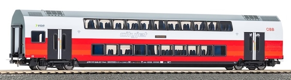 H0 &amp;#214;BB Doppelstockwagen CITYJET 2.Klasse, Ep. VI