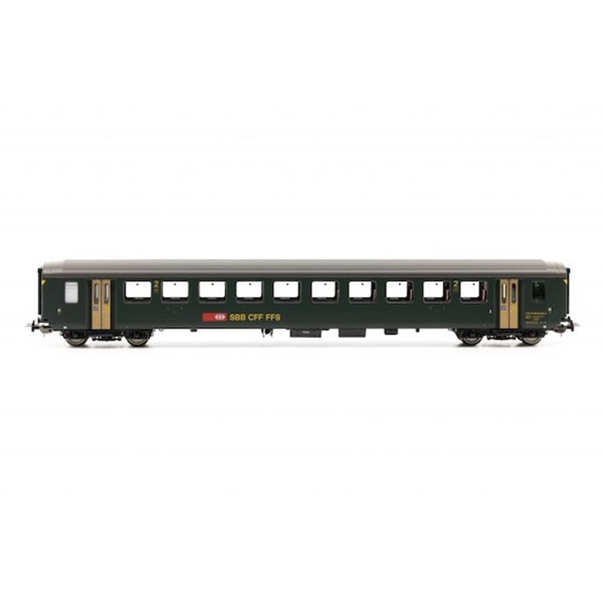 H0 SBB  Personenwagen EW I  2.Klasse  gr&amp;#252;n