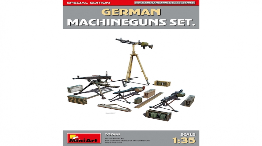 1/35 Dt.Maschinengewehr mit zubeh&amp;#246;r