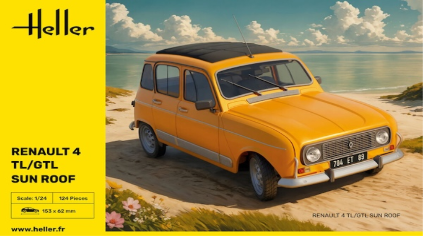 1/24 Renault 4TL/GTL Sund Roof