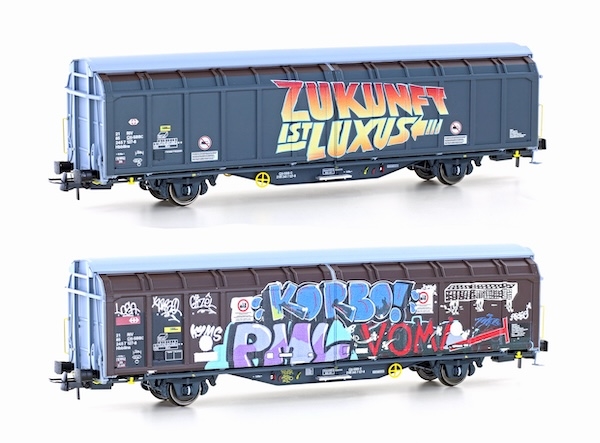 H0 SBB 2-achsiger Schiebewandwagen Hbbillns Zukunft ist Luxus, Ep. VI
