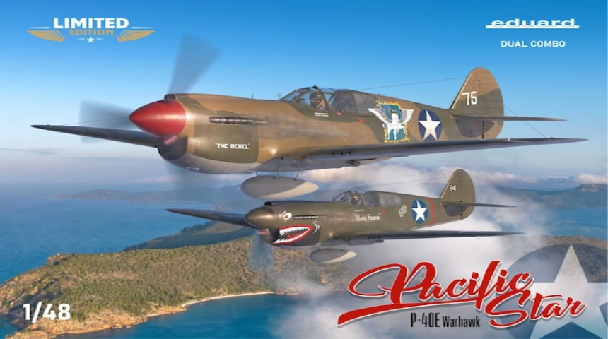 1/48 Pacific Star P-40E Dual Combo limited
