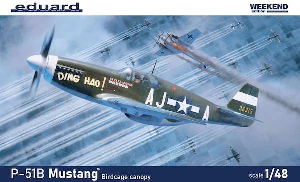 1/48 P-51B/C Mustang Birdcage Canopy  Weekend Edition