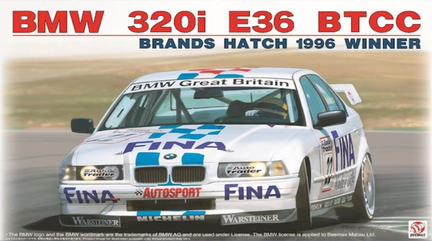 1/24 BMW 320i BTCC 1996 Brands Hatch Winner