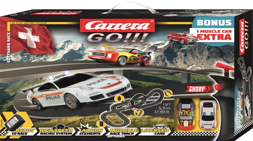 Carrera 62568 Go!! Gotthard Race 5.3m