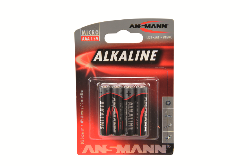 1,5V Alkaline Micro AAA LR03 Batterien (4stk)