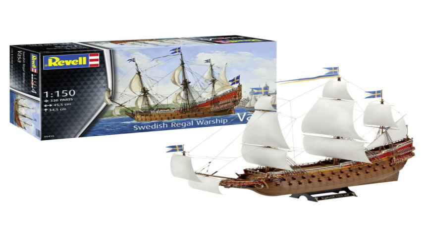 1/150 Swedish Regal Warship Vasa
