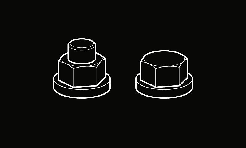 1/35 Nuts and Bolts, large, Set B