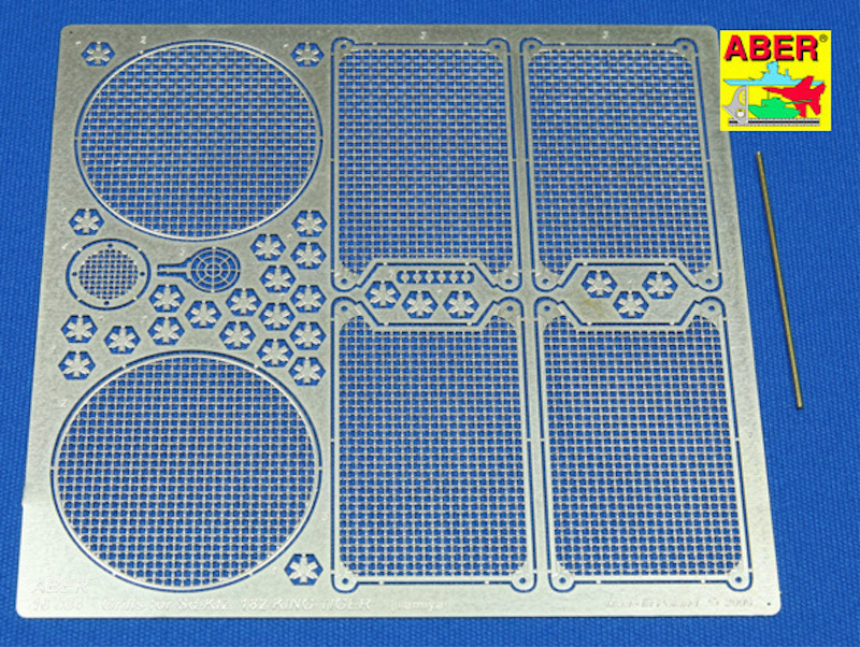 1/16 Tiger II - Vol.2A- Grilles