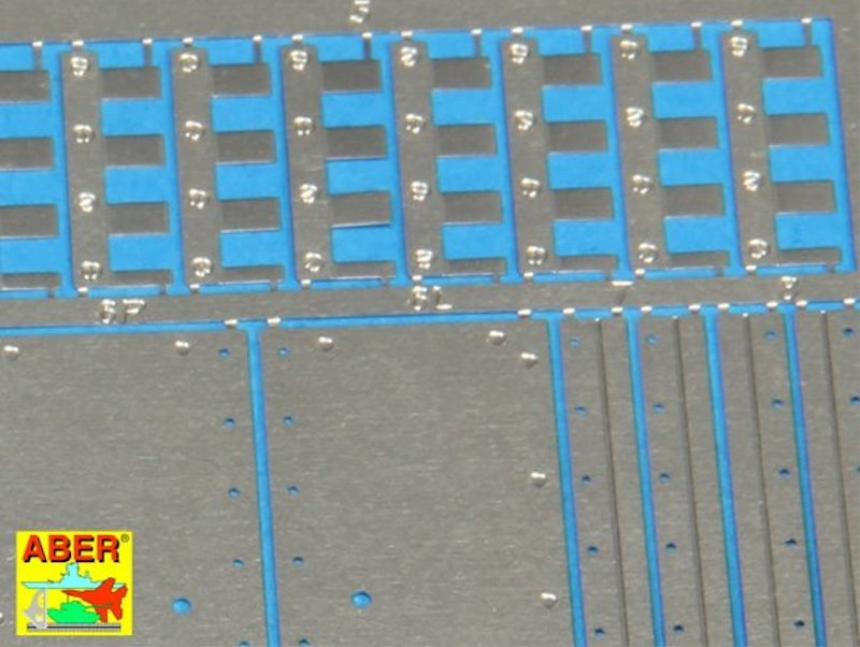 1/16 Rear fenders for Tiger I Ausf.E-(Late version)