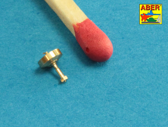 1/16 Turned imitation of Hexagonal bolts 0,85 x 1,30 mm x 30 pcs.