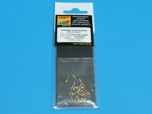 1/35 Set with 20 medim foot insulators