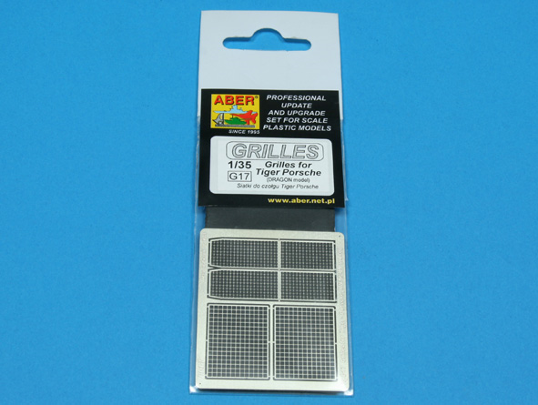 1/35 Grilles for Tiger Porshe