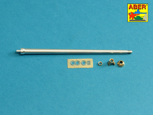 1/35 7,5cm gun barrel with single baffle muzzle brake for German Tank VK3002(DB)