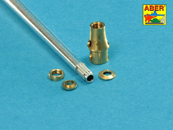 1/35 7,5 cm  barrel  with muzzle brake for Panther Ausf.A