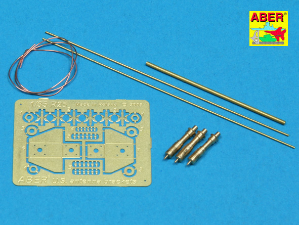 1/35 US antenna &amp; brackets