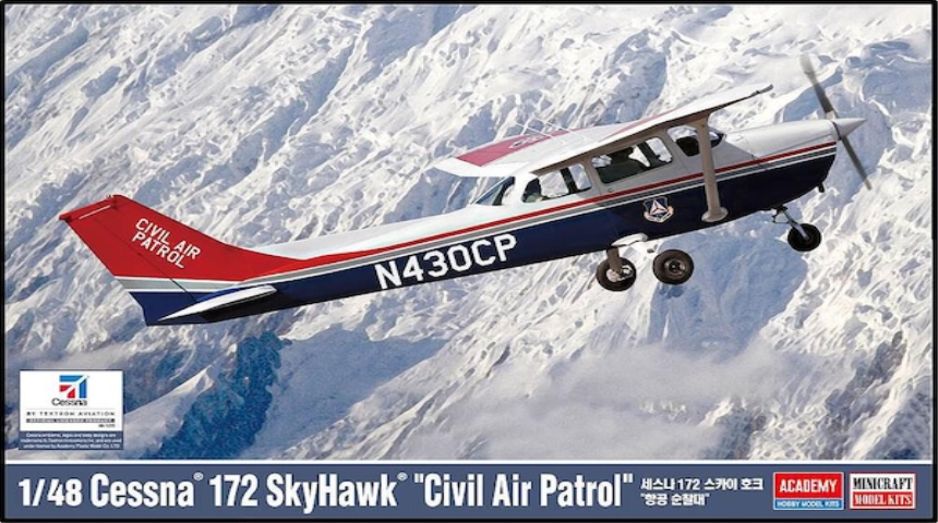 1/48 Cessna 172 Skyhawk Civil Air Control