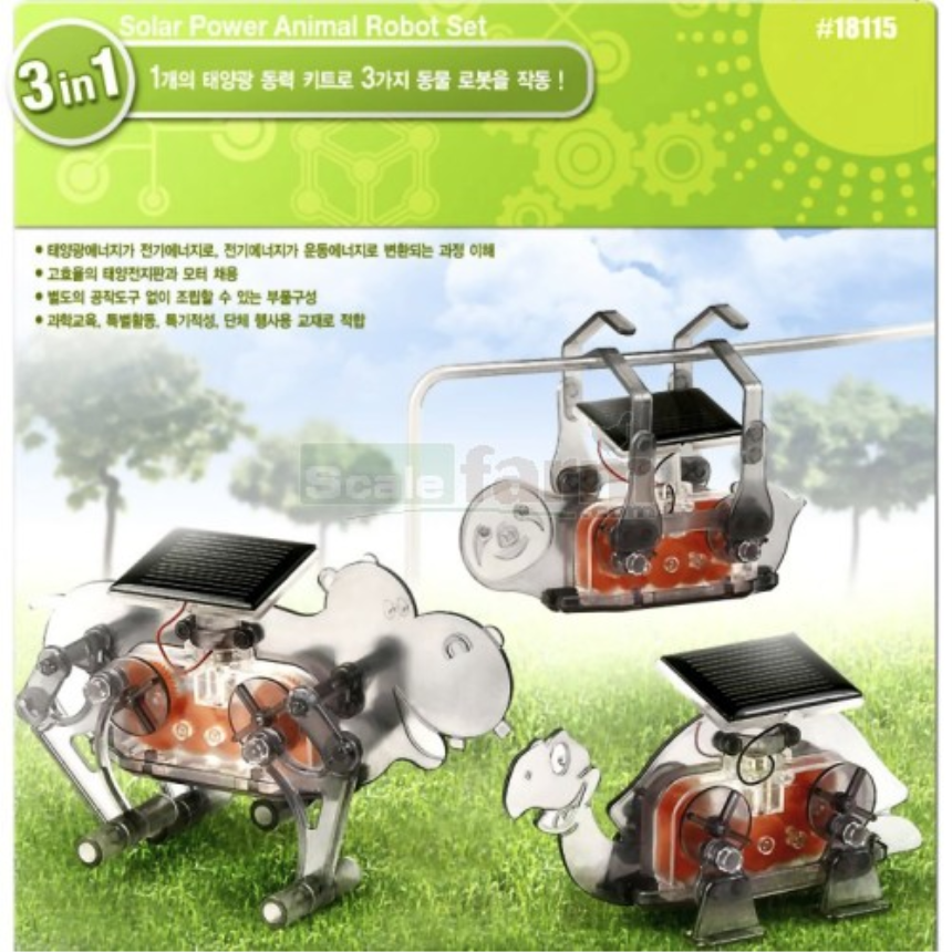 Solarpower Animals Robot Set