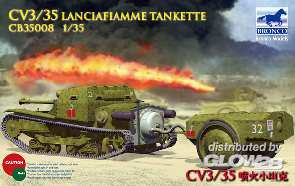 1/35CV L3/35 Lanciafiamme Tankette