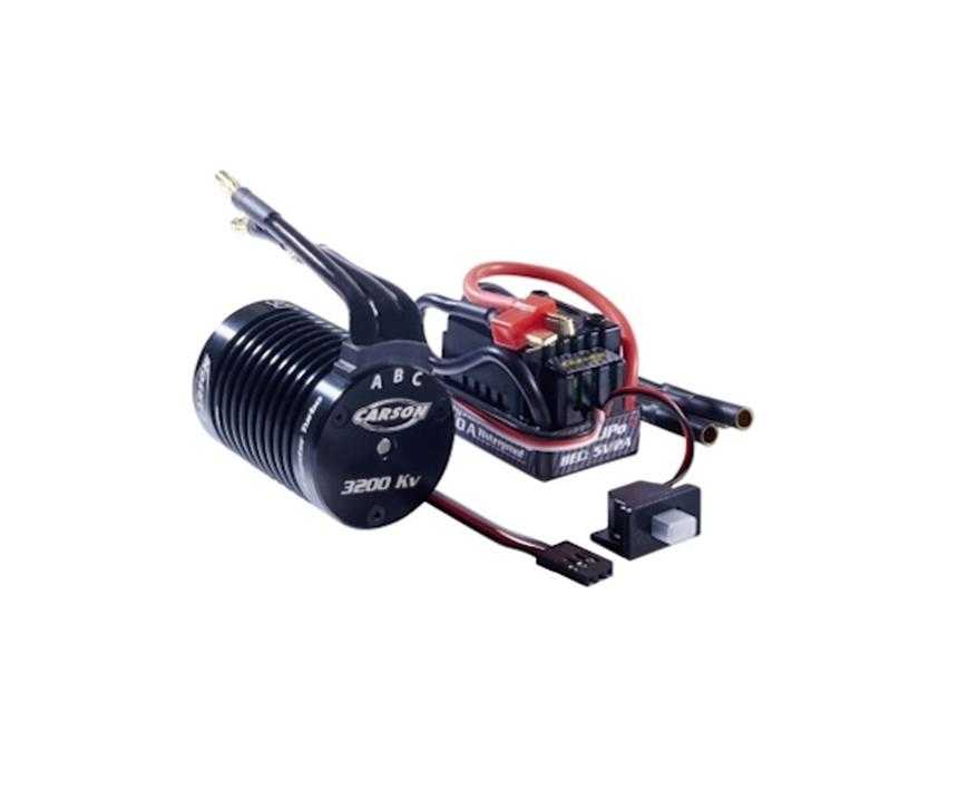 Brushless Set DRAGSTER  12TTurbo 2.0 3200VKV