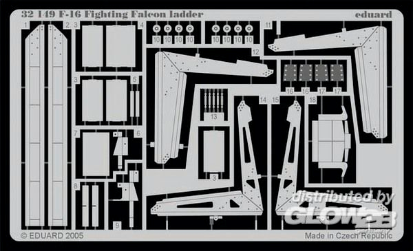 1/32F-16 Fighting Falcon ladder für Academy/Tamiya Bausatz