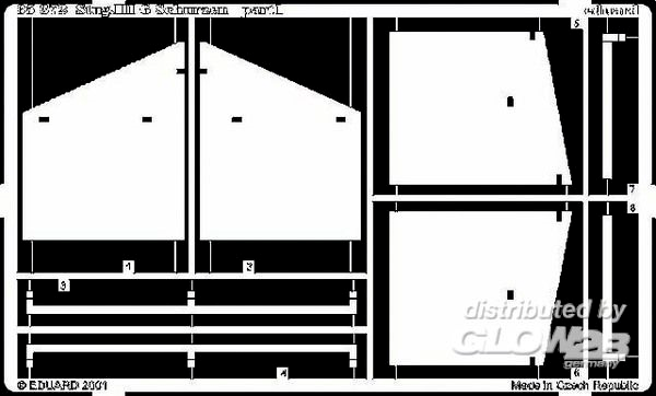 1/35Schurzen Stug. III Ausf. G Sch&amp;#252;tzen Foto&amp;#228;tzsatz