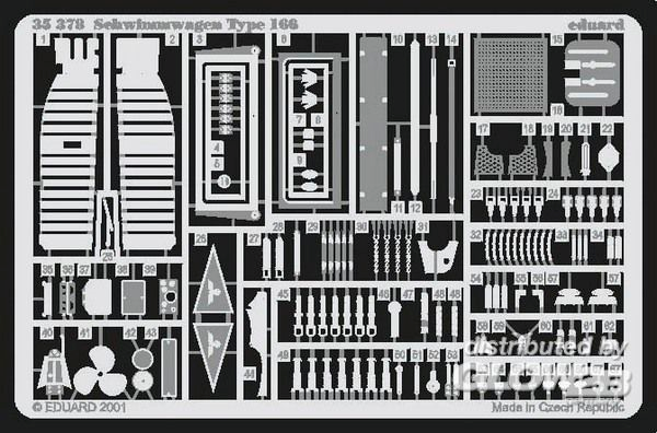 1/35Schwimmwagen Typ 166 fot&amp;#228;tzsatz