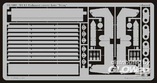 1/35M-1A1 Absaugventilatorabdeckung Irak Foto&amp;#228;tzsatz
