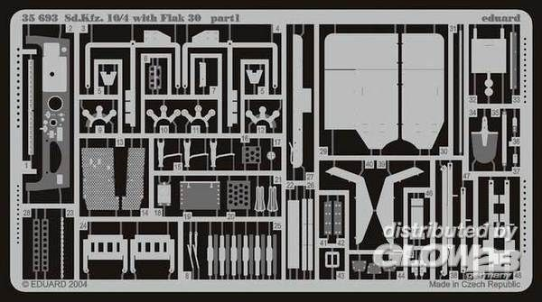 1/35Sd.Kfz.10/4 mit Flak 30 Foto&amp;#228;tzsatz