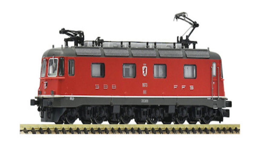 N Elektrolokomotive Re 6/6 11673, rot SBB