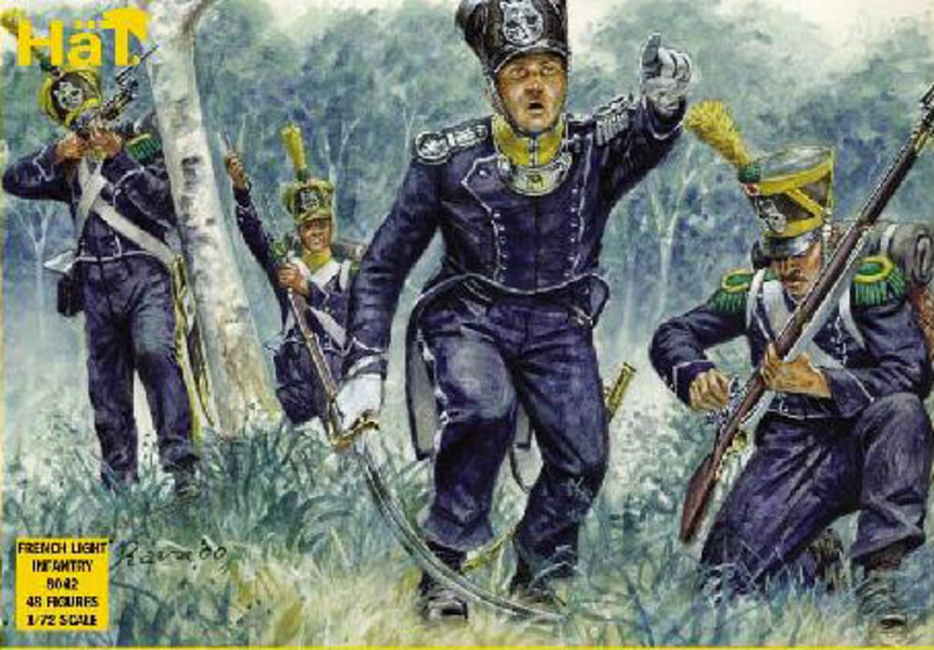 1/72 Waterloo French Light Infantry