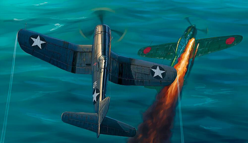 1/48 F4U-1 Corsair, sp&amp;#228;te Ver