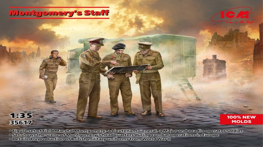 1/35 Montgomery&amp;#39;s Staff