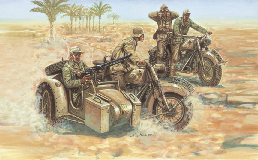 1/72 WWII Deutsche Motorr&amp;#228;der