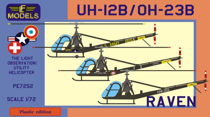 1/72 Hiller UH-12B Swiss 