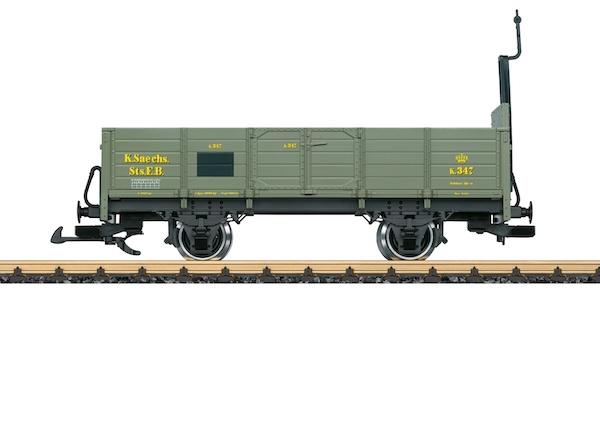 G   Offener G&amp;#252;terwagen der K.S&amp;#228;chs. Sts.E.B