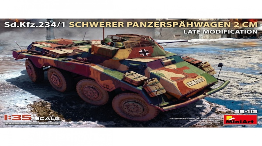 1/35 Sd.Kfz.234/1 Panzersp&amp;#228;hwagen 2 cm
