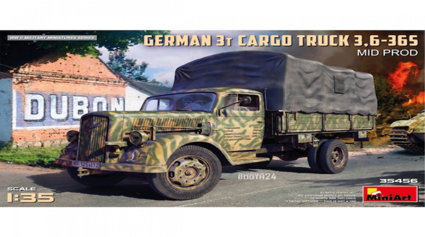 1/35 German 3to Truck 3.6-36s