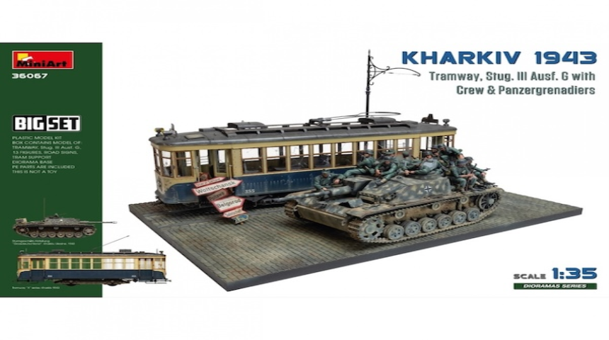1/35 Kharkiv 1943 Dioramma Big Set