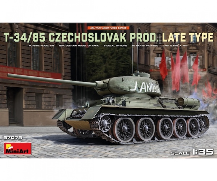 1/35 T-34/85 Tsch. Prod. Sp&amp;#228;te Prod.