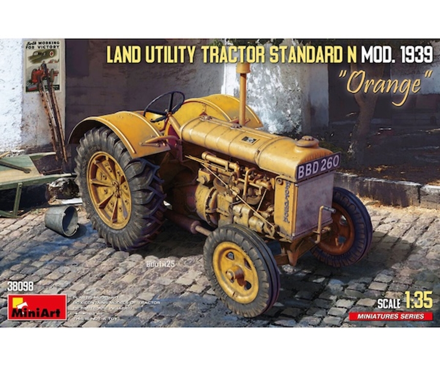 1/35 Ackerschlepper Std.N Orange Mod.39