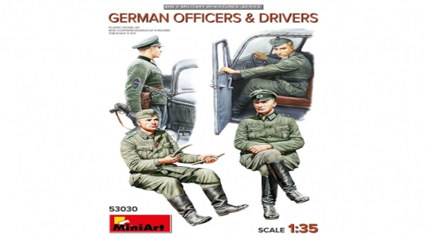 1/35 German Officers &amp;amp; Drivers