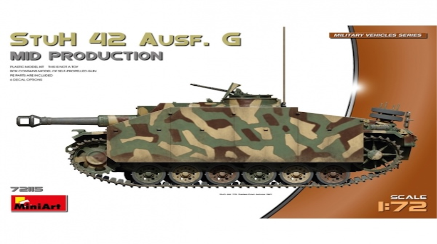 1/72 StuH 42 Ausf.G mid Prod