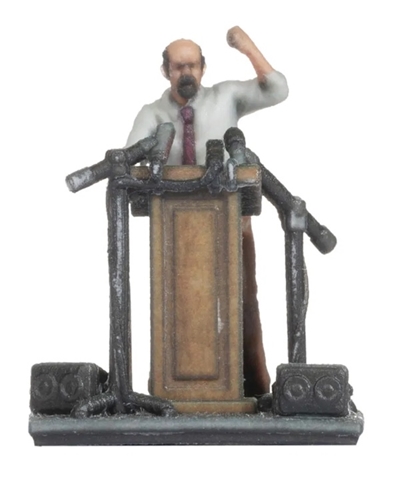 H0 Rednerpult 3D Master Einzelfigur