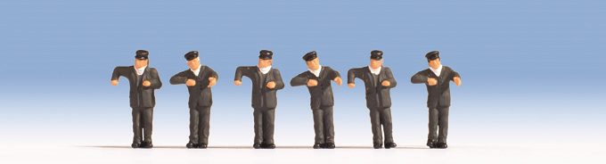 H0 Lokführer Dampflok